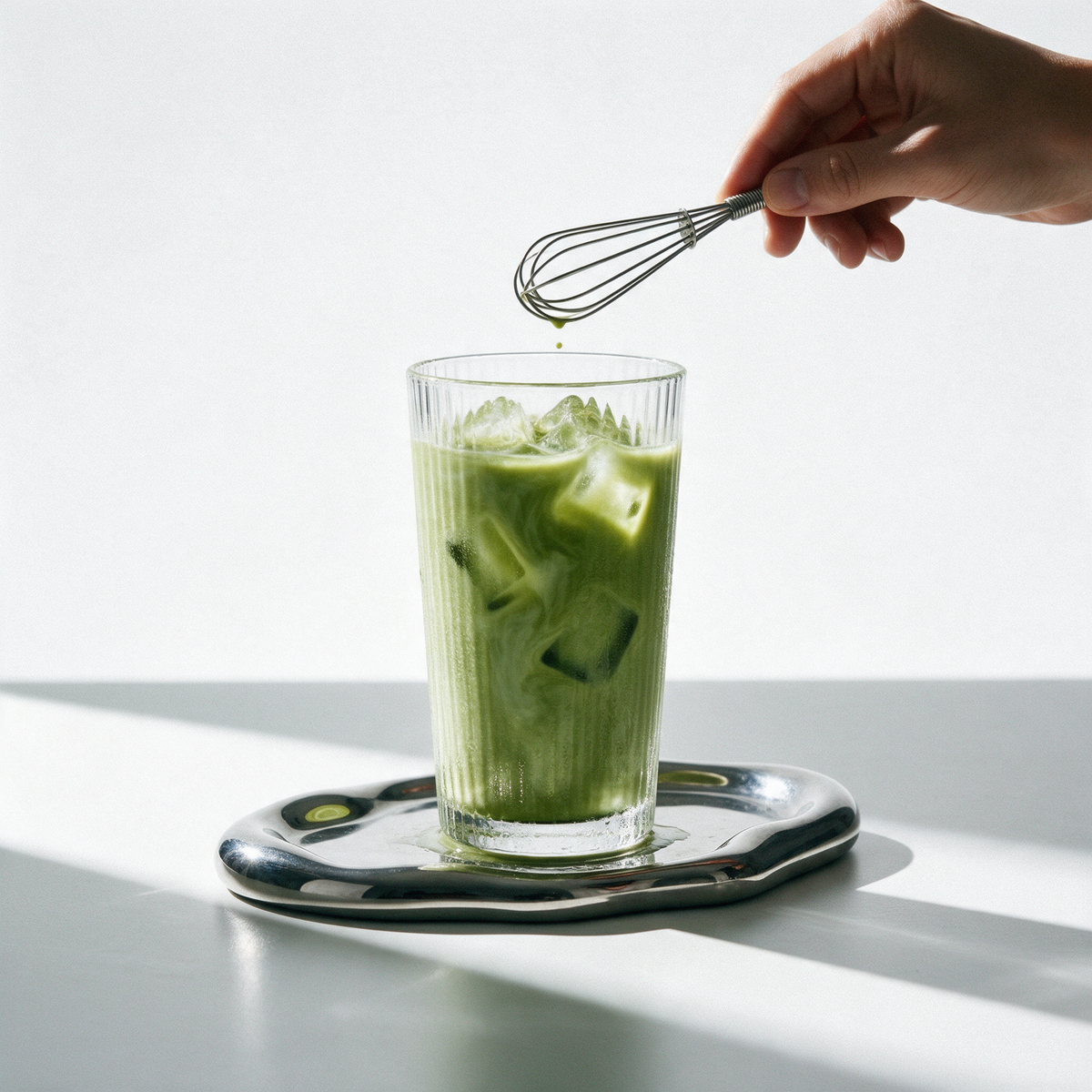 Matcha with a point
