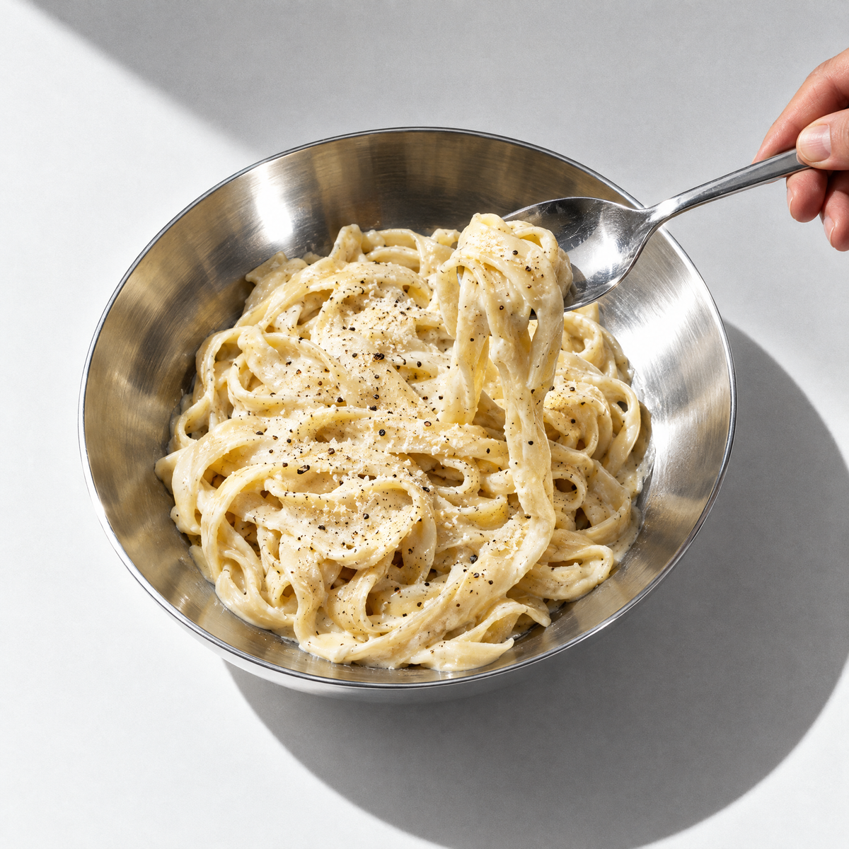 Alfredo that happens to have protein